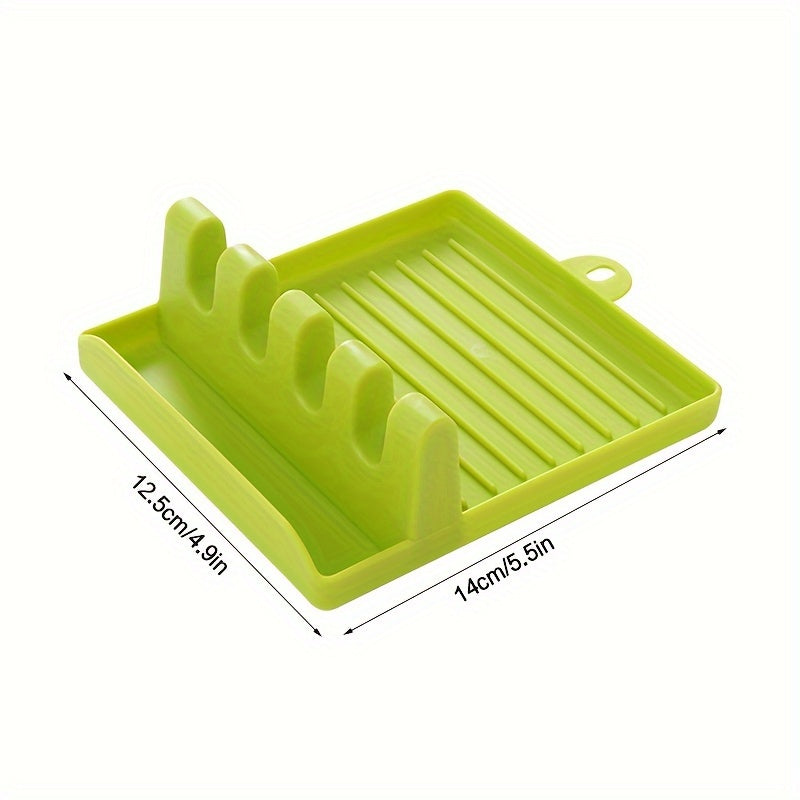 Spatula Rack Hanging Storage Non-slip Foot Pad Raised Long Strips