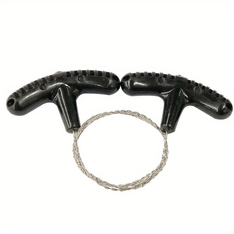 Portable Steel Wire Saw for Camping and Emergencies Lightweight Survival Tool