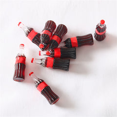 6pcs Cola Soda Bottle Models Realistic Dollhouse Drink Accessories