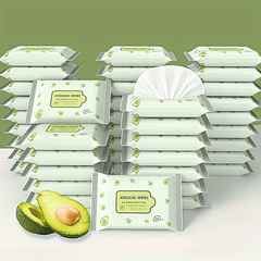 Avocado Small Pack Wet Wipes 10pcs Pack