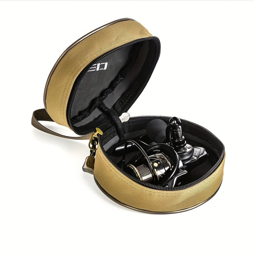 Round Fishing Reel Storage Bag Single Double deck Reel Protective Cover
