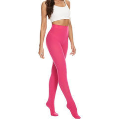 3 Pack High Waist Opaque Elastic Tights Slim Pantyhose
