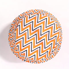 Striped Reversible Bucket Hat Lightweight Sunscreen Fisherman Cap