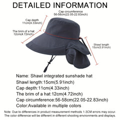 Women's Sun Protection Fishing Hat Lightweight & Breathable