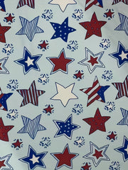 Women's Plus Flag & Star Print Independence Loungewear Dress