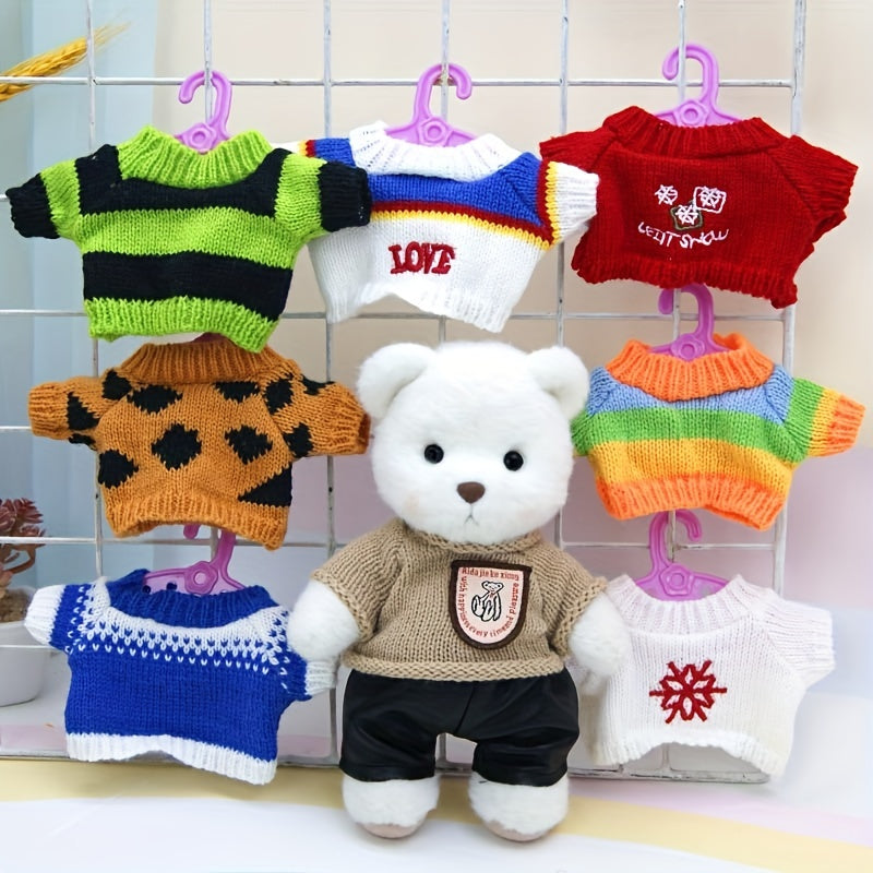 Bear Sweater Master Dog Plush Toy Sweater
