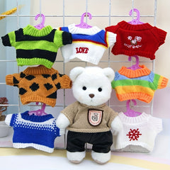Bear Sweater Master Dog Plush Toy Sweater