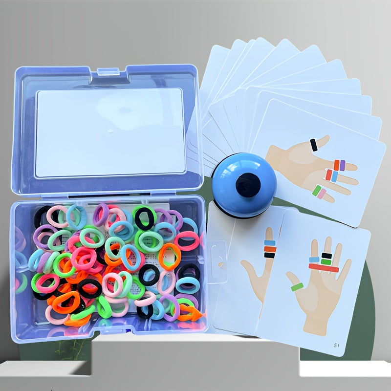 Colorful Finger Magic Light Up Educational Ring - Different Modes