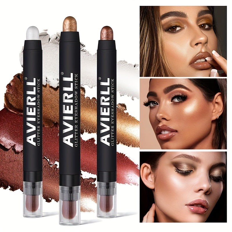 8-Piece Shimmer & Metallic Eyeshadow Stick Set