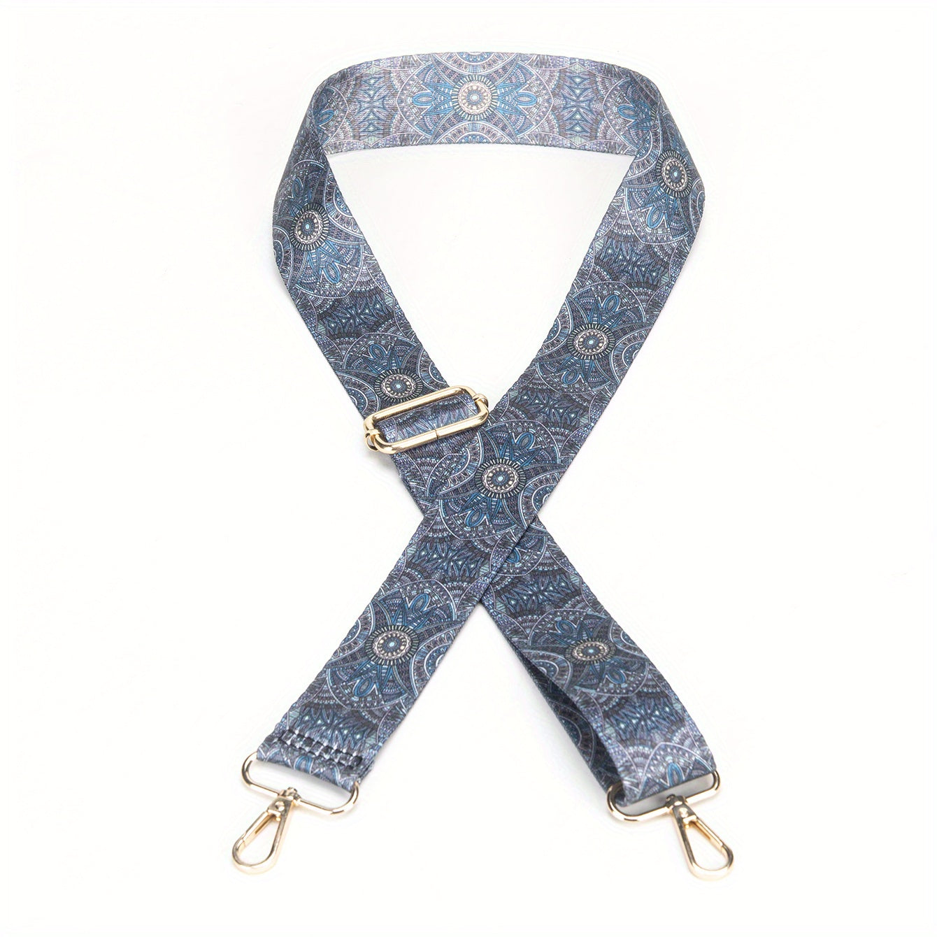 Colorful Floral Shoulder Strap Ethnic Style Wide Purse & Guitar Strap