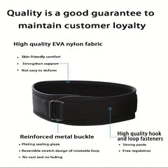 Adjustable Fitness Weightlifting Belt for Squat & Weightlifting Support
