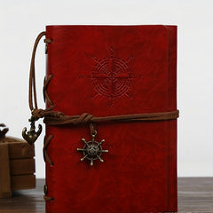 Vintage Pirate Notebook Travel Journal Loose leaf Notepad