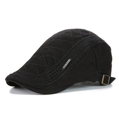 Winter Men's British Iron Letter Beret Casual Outdoor Breathable