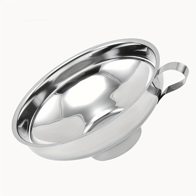 Stainless Steel Funnel for Salads Sauces Jams Oils and Wines