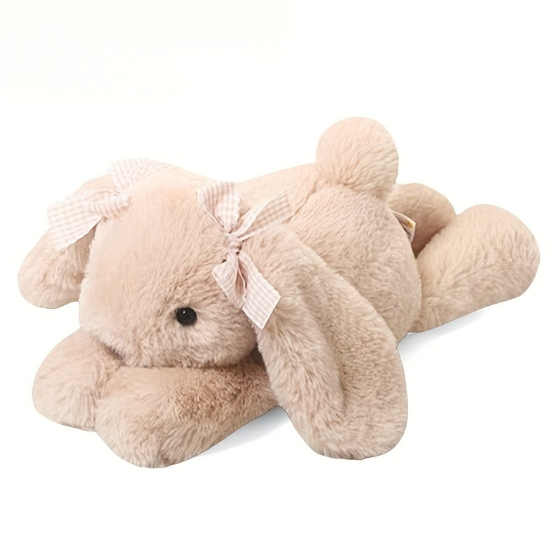 Cute Rabbit Plush Toy Soft Fur Stuffed Animal Mixed Colors