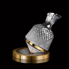 Red Wine Decanter Rotating Wine Dispenser Wine Cooler Ornaments