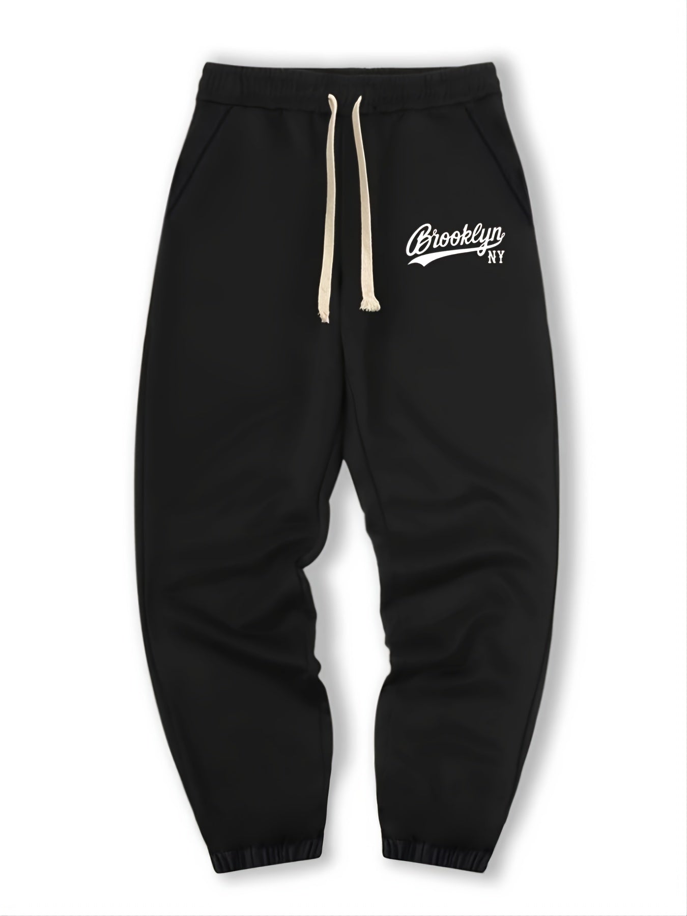 Men's Letter Print Loose Casual Sports Leggings Long Sweatpants