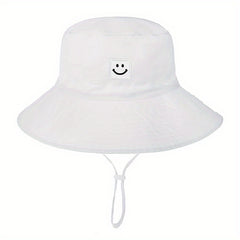 Happy Face Graphic Bucket Hat Breathable Fisherman Hat