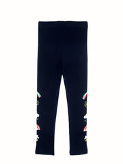 Toddler Baby Girls' Rabbit Graphic Leggings Pants