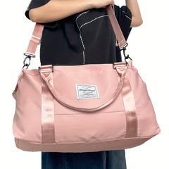 Large Capacity Sports Travel Bag Lightweight Storage Handbag for Gym & Outdoor