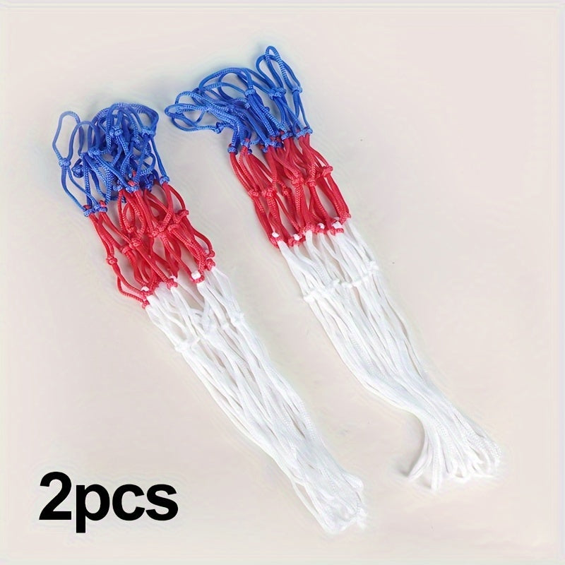 2pcs Thickened Basketball Net Durable Standard Frame Net