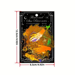 30pcs Flower Star River Decorative Stickers Scrapbooking Label Diary Plan