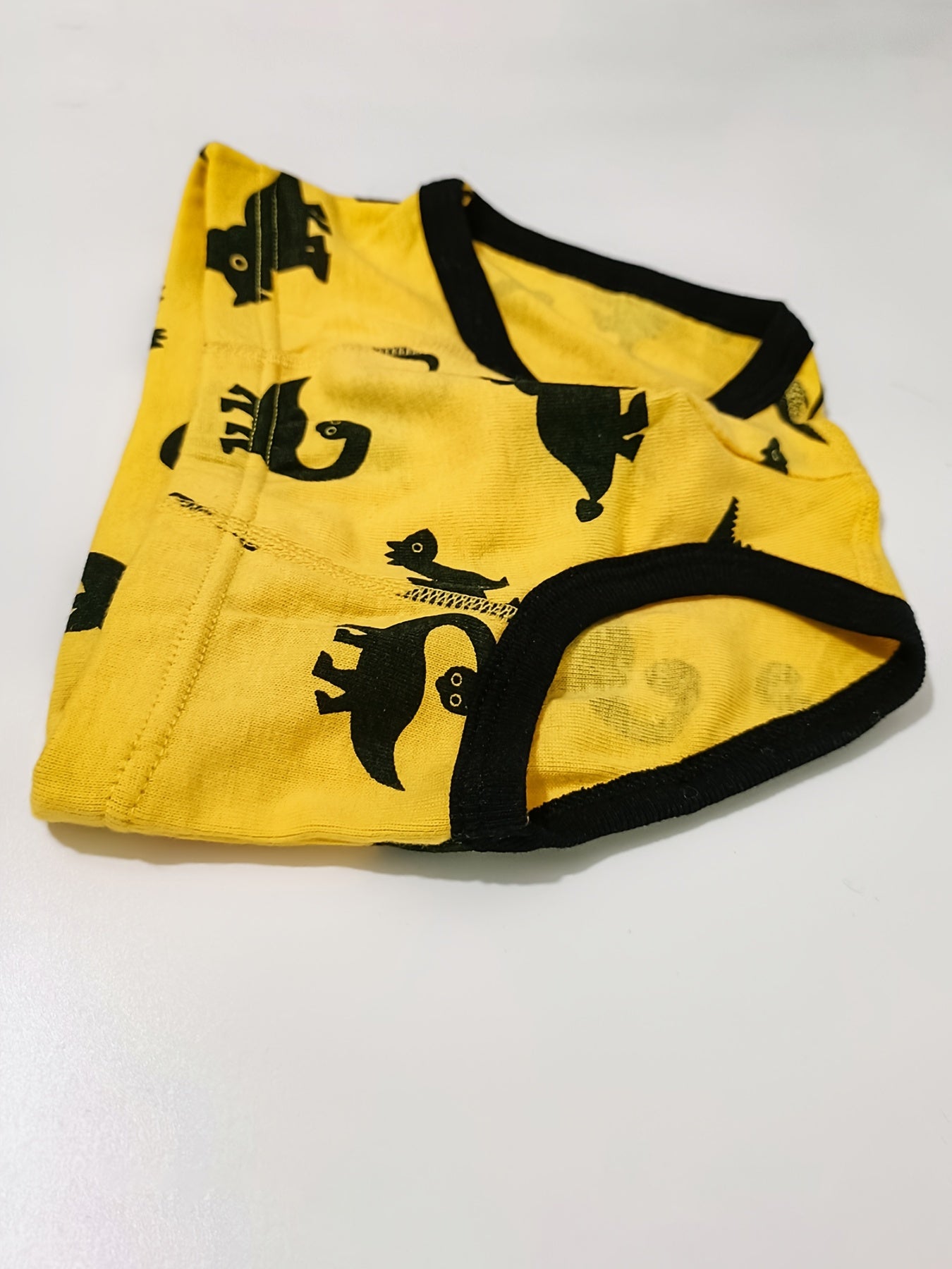 3pcs Boys Dinosaur Print Cotton Briefs Underwear Clothes