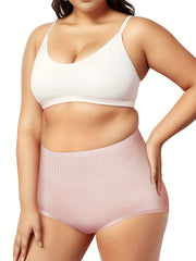 Solid High Rise Tummy Control Panty