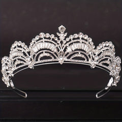 Bridal Rhinestone Tiara Crown Crystal Hairpiece
