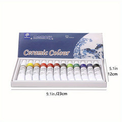 12ml 12 Acrylic Paint Set for Artists & Enthusiasts