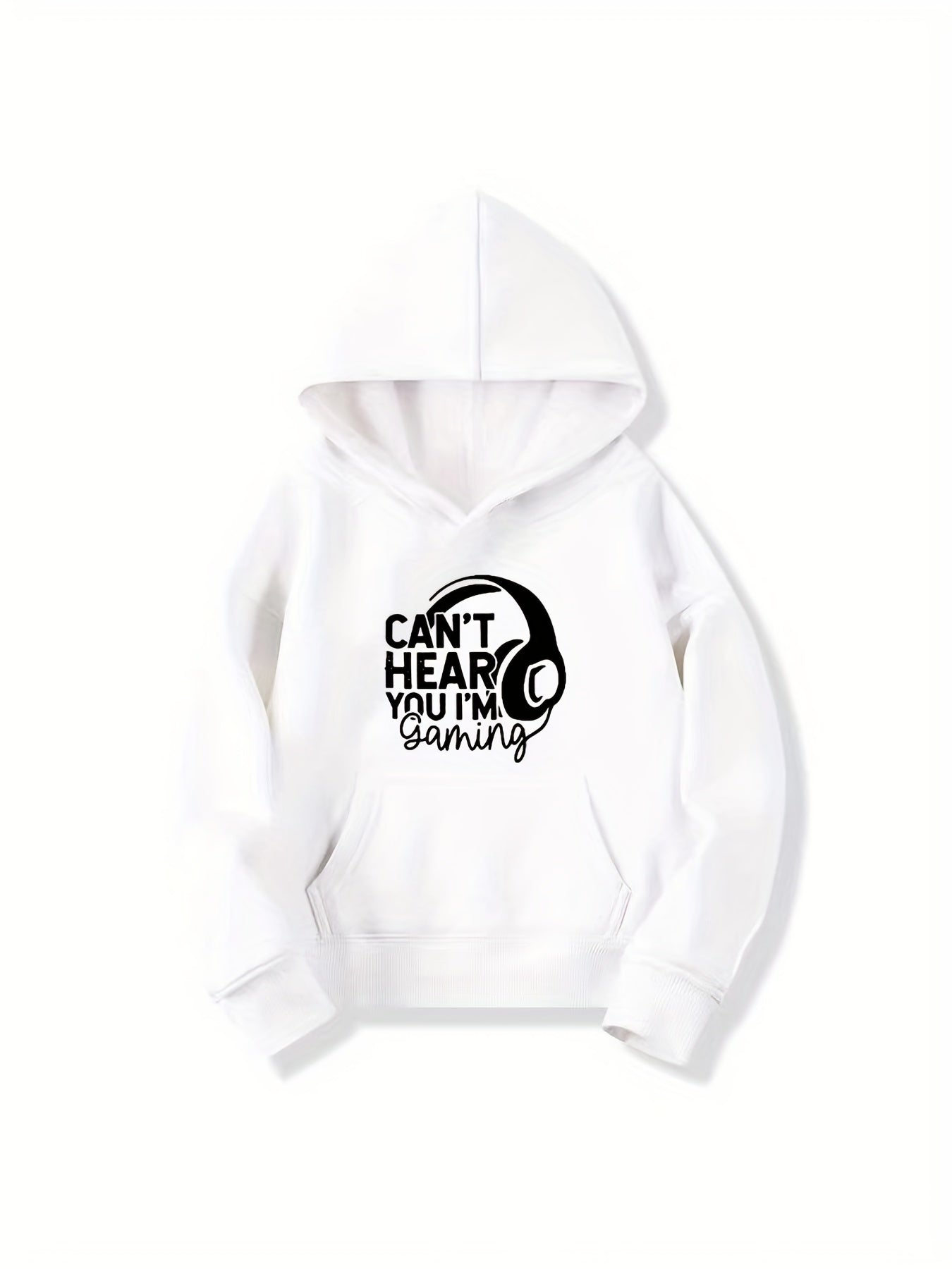 Kids Gaming Letter Print Hoodie Spring Fall Boys Sweatshirt