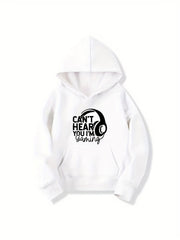 Kids Gaming Letter Print Hoodie Spring Fall Boys Sweatshirt