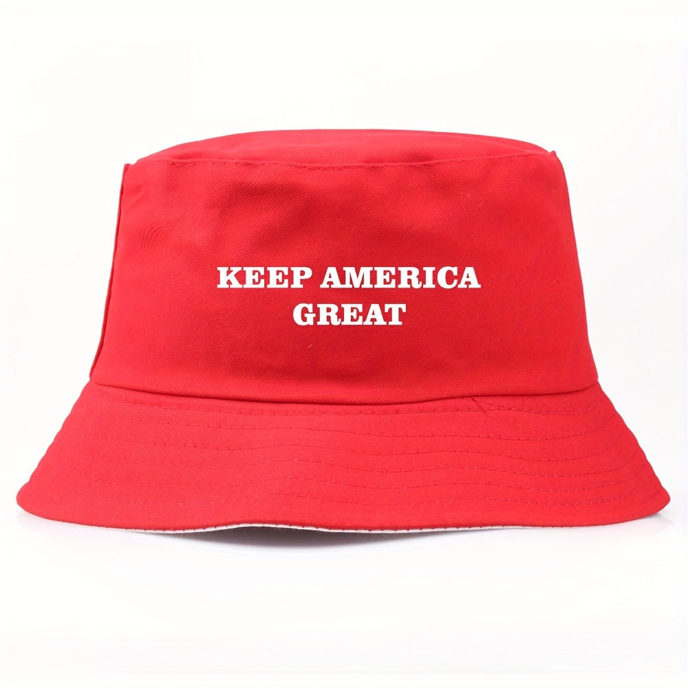 KAG Bucket Hat Unisex Fisherman Cap Independence Day Headwear