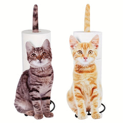 Cat Shaped Napkin Holder Metal Tissue Seat for Restaurants Hotels Homes