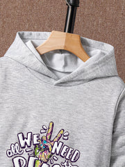 Boys Casual Hoodie & Sweatpants Set