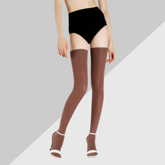 Women's 15mmHg Thigh High Compression Stockings