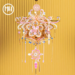 Mu Sachet 3D Metal Puzzle Model - Gift for Girlfriend - Car Pendant