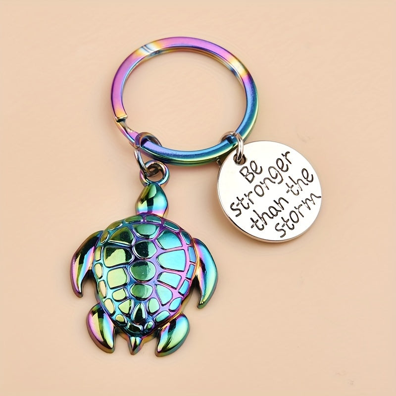 Turtle Keychain for Men - Creative Gift