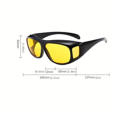 Men's Night Vision Goggles Dust-proof Riding Glasses