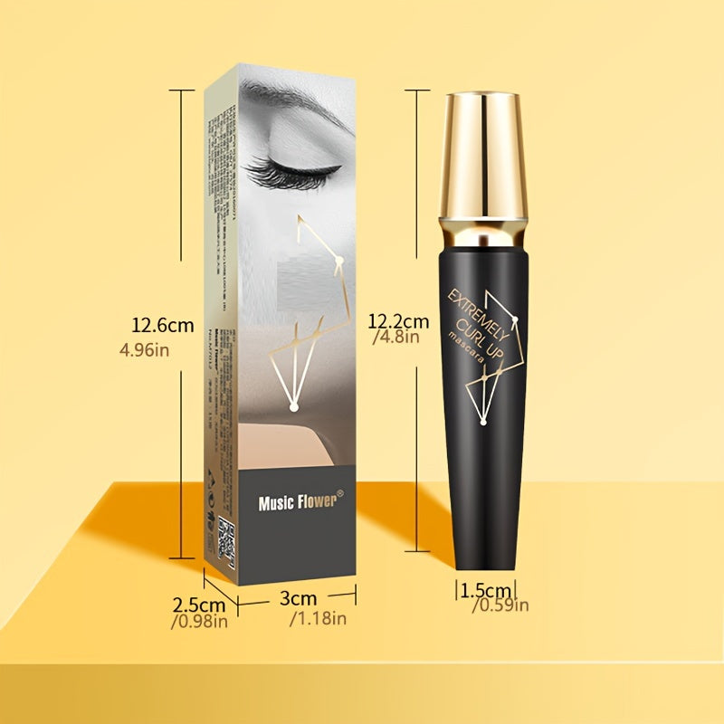 Waterproof Silk Fiber Mascara for Slender Lashes