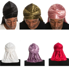 Velvet Wave Durag Soft Durag Headwear For 360 Waves