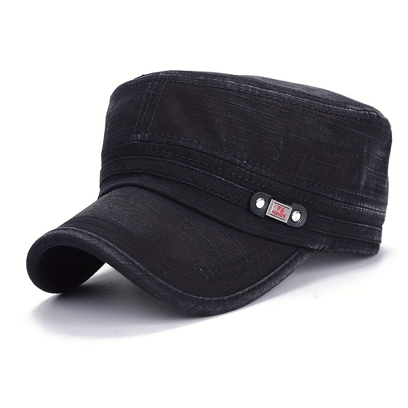 Unisex Flat Baseball Cap Snapback Sport Army Adjustable Size