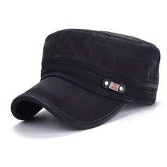 Unisex Flat Baseball Cap Snapback Sport Army Adjustable Size