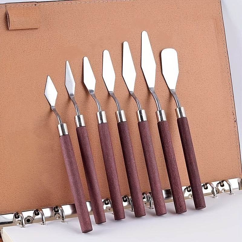 Painting Knives Acrylic Paint Palette Spatula Pour Painting Supplies