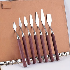 Painting Knives Acrylic Paint Palette Spatula Pour Painting Supplies