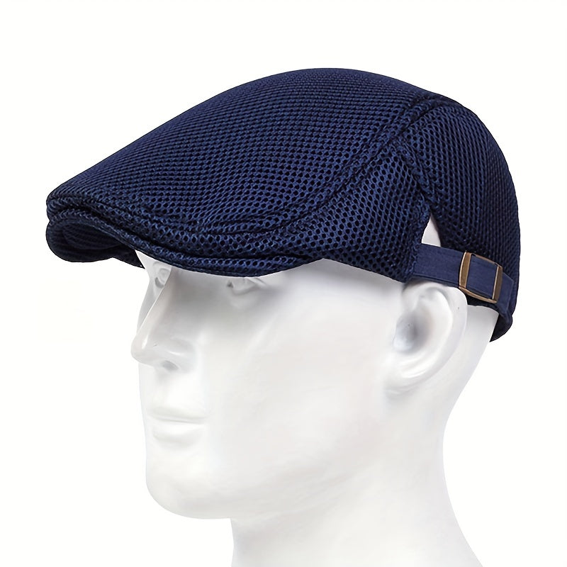 Casual Summer British Beret Spring Sun Breathable for Men Women