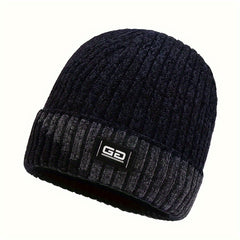 Thick Knitted Beanie Hat for Winter, Coldproof & Warm, Autumn Cap