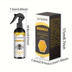 Beeswax Wood Polishing Spray for Furniture Floor Scratch Renovation Care