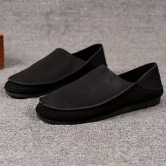 Men's Casual Loafer Shoes Slip On Flat Outdoor Shoes