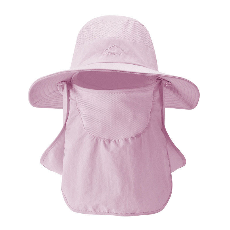 Quick Drying Sun Hat with Face Covering for Fishing and Outdoors